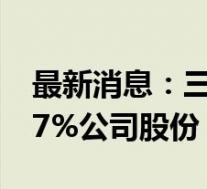 最新消息：三维天地：股东拟减持不超过2.07%公司股份